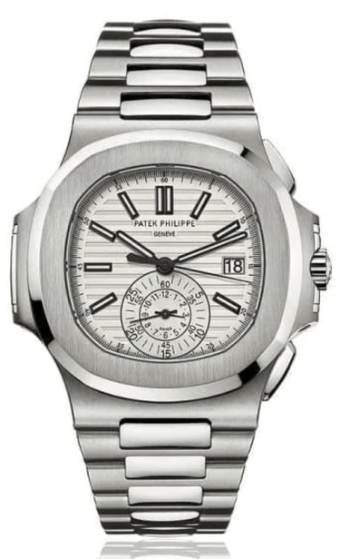 Patek Philippe Nautilus Chronograph White Dial 5980/1A - 019 - WatchesOff5thWatch